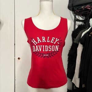 Harley-Davidson Bold Red Tank Top